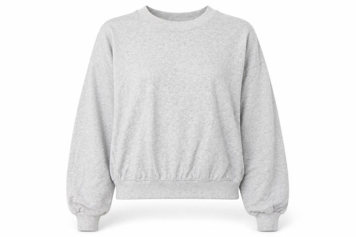 Pull&Bear Womens Grey Cotton Pullover Sweatshirt Size L