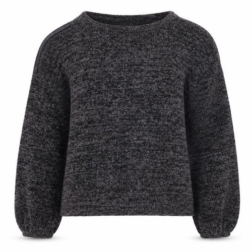 New Look Girls Grey Round Neck  Acrylic Pullover Jumper Size 14 Years