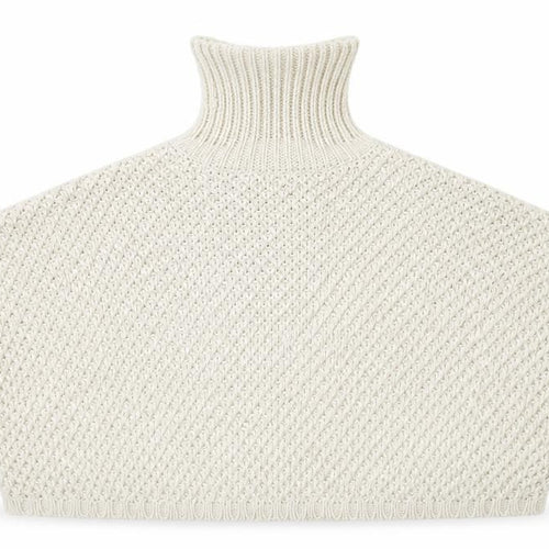 Primark  Girls Ivory High Neck  Acrylic Pullover Jumper Size 10-11 Years