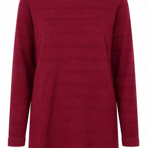 Marks and Spencer Womens Purple Boat Neck  Acrylic Pullover Jumper Size 12