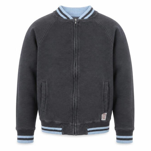 M&Co Boys Grey  Cotton Full Zip Sweatshirt Size 12-13 Years