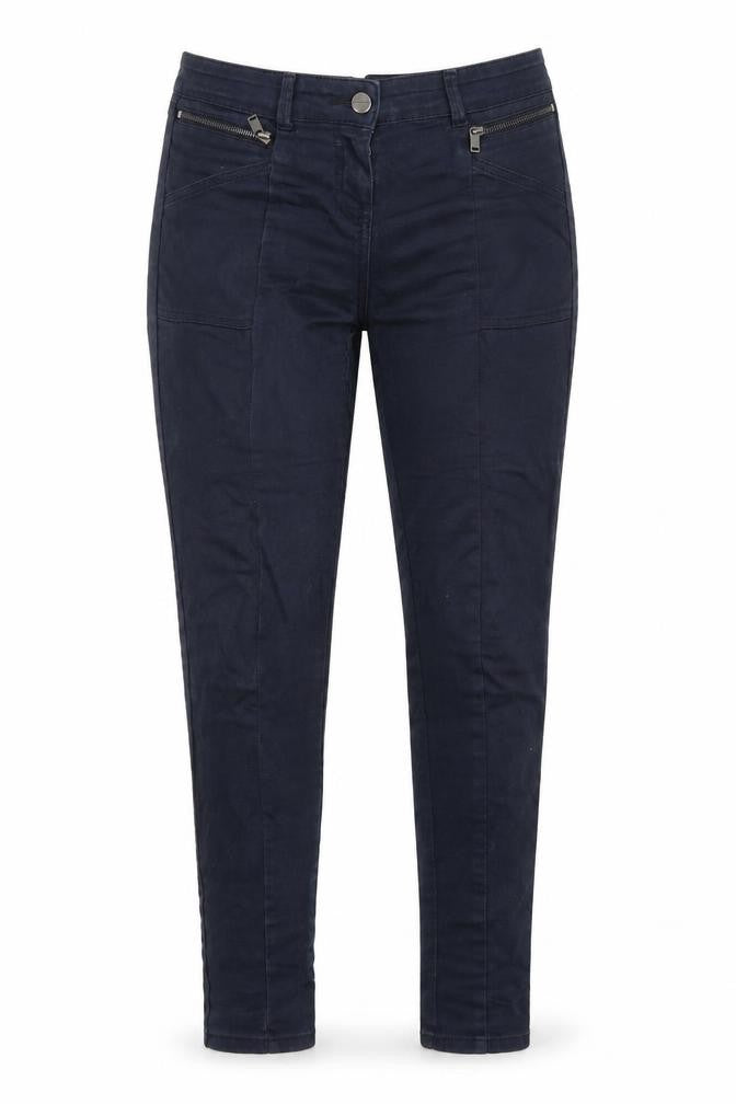 NEXT Womens Blue  Cotton Skinny Jeans Size 8 L29 in Regular Button