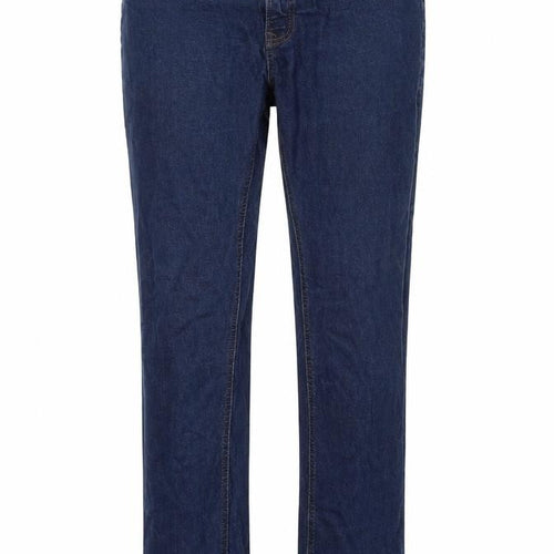 Easy Womens Blue  Cotton Skinny Jeans Size 36 L32 in Regular Button