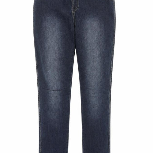 New Look Womens Blue  Cotton Jegging Jeans Size 10 L29 in Regular