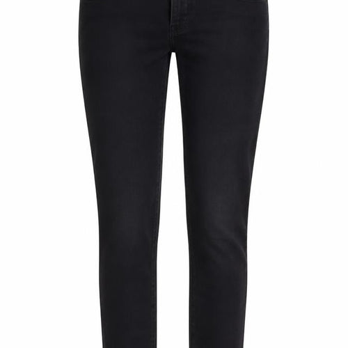 Denim CO Womens Black  Cotton Skinny Jeans Size 8 L29 in Regular Button