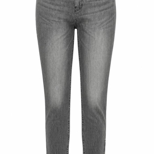Pull&Bear Womens Grey  Cotton Skinny Jeans Size 6 L29 in Regular Button