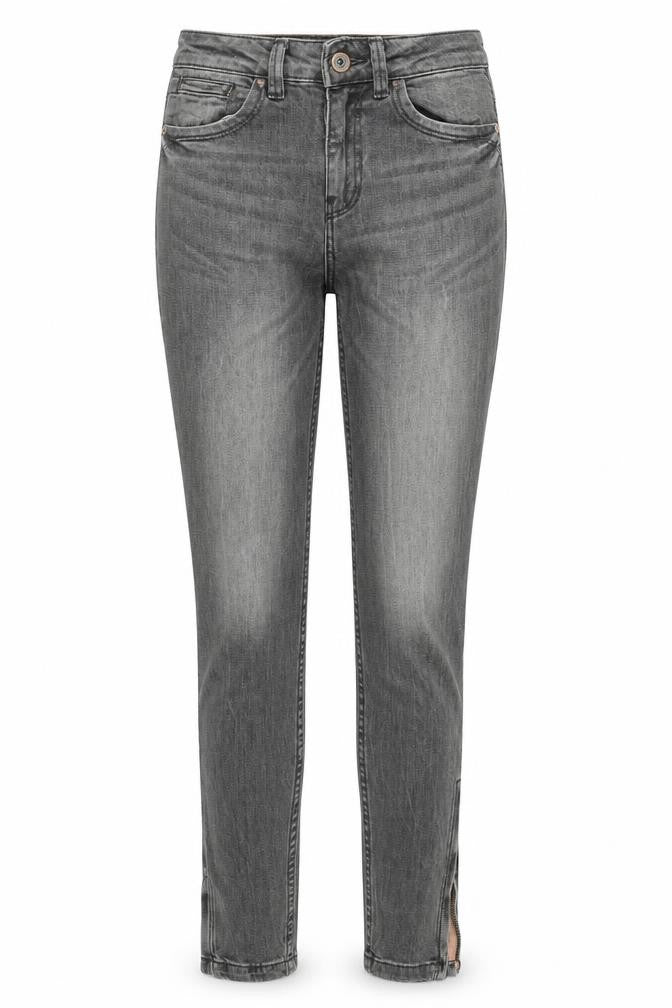 Pull&Bear Womens Grey  Cotton Skinny Jeans Size 6 L29 in Regular Button