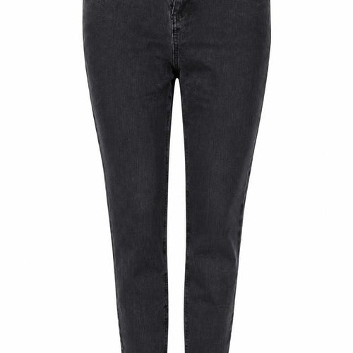 George Womens Black  Cotton Skinny Jeans Size 12 L24 in Regular Button