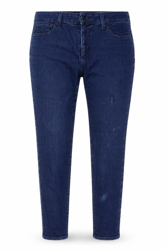 Nudj Womens Blue  Cotton Skinny Jeans Size 12 L29 in Regular Button