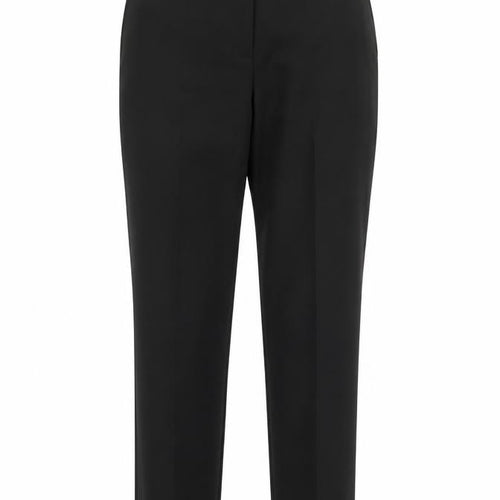 Topshop Womens Black  Polyester Carrot Trousers Size 8 L24 in Regular
