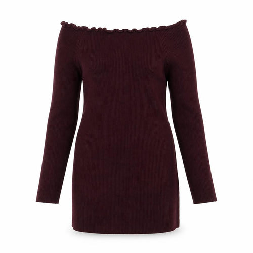 Jon & Anna Womens Purple Scoop Neck  Cotton Pullover Jumper Size XL   - Ribbed