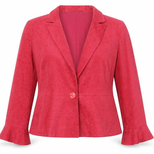 Country Casuals Womens Pink  Viscose Jacket Blazer Size 14