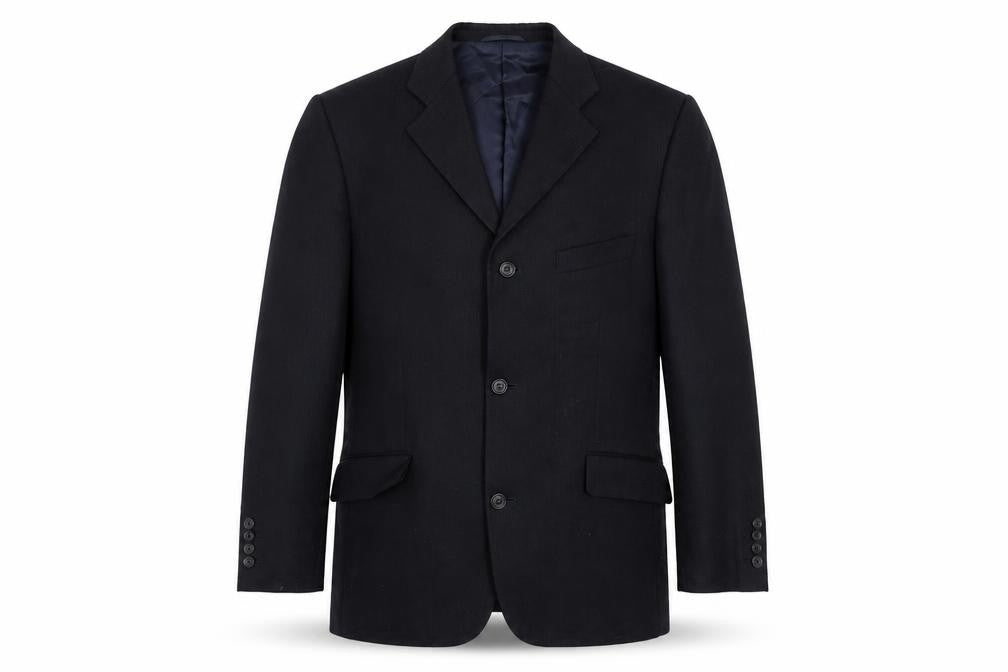 Hugo James Mens Black  Polyester Jacket Blazer Size 40