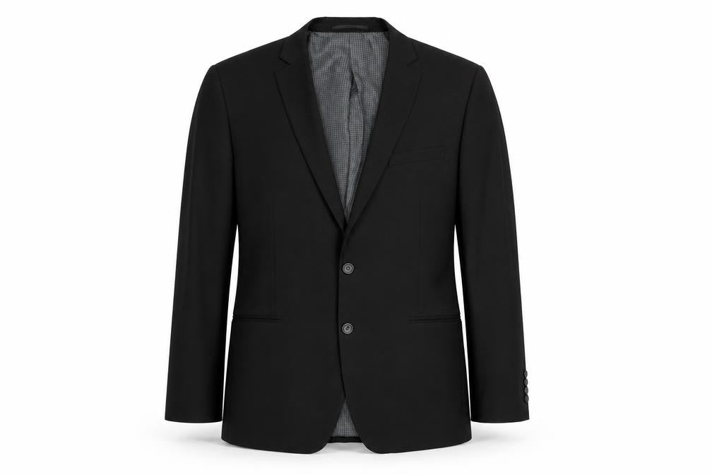 Very Mens Black  Polyester Jacket Blazer Size 42