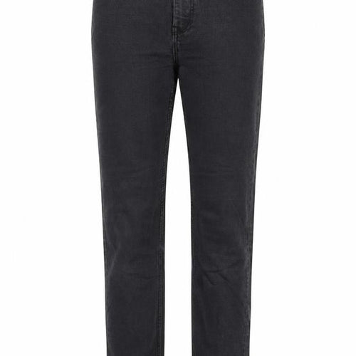 Weekday Womens Black  Cotton Straight Jeans Size 28 in L29 in Regular Zip