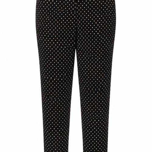 New Look Womens Multicoloured Geometric Viscose Trousers  Size 10 L25 in Regular Zip