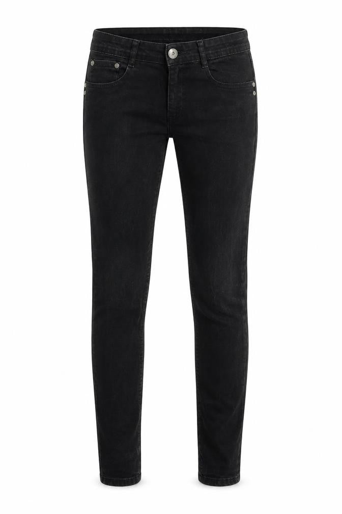 Denim Co Womens Black  Cotton Skinny Jeans Size 8 L30 in Regular Button