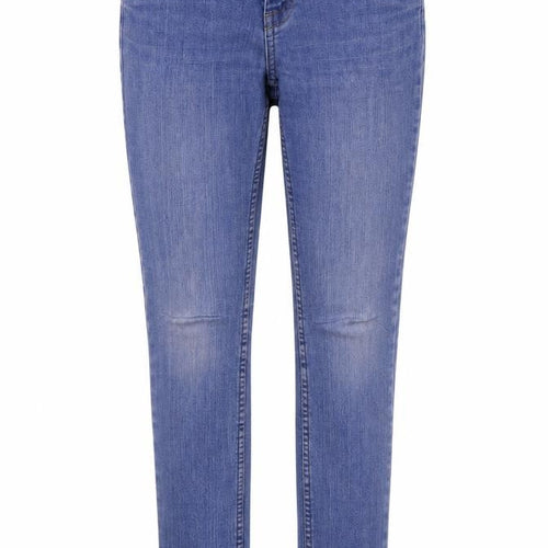 Denim Co Womens Blue  Cotton Skinny Jeans Size 8 L30 in Regular Button