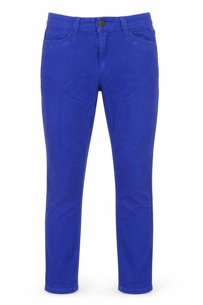 George Womens Blue  Cotton Skinny Jeans Size 10 L30 in Regular Button