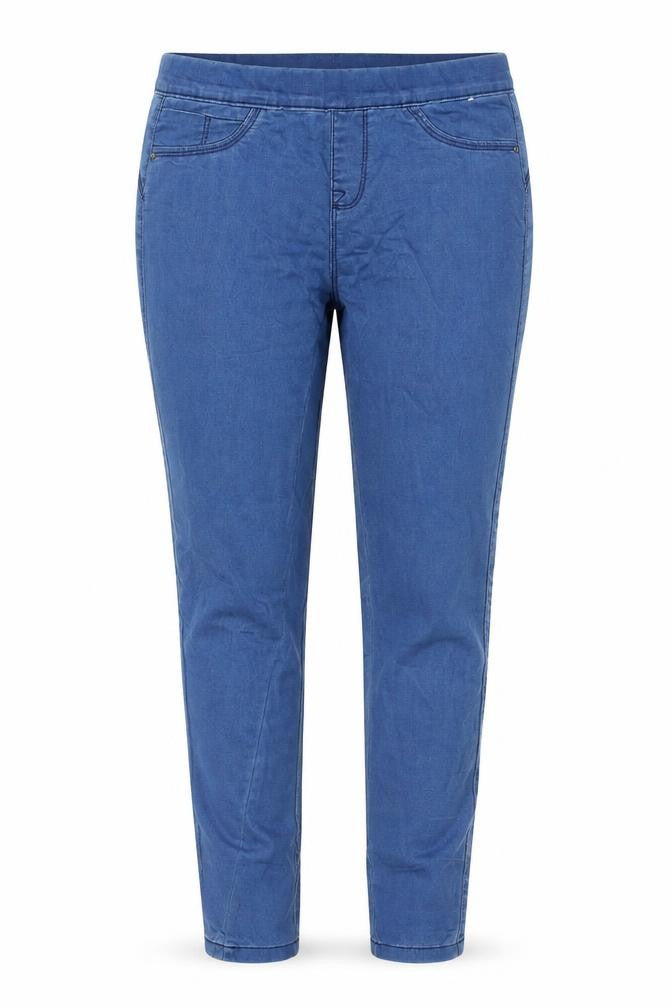 Denim & Co. Womens Blue  Cotton Jegging Jeans Size 10 L33 in Regular Button