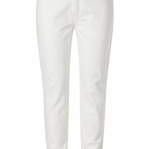 PRETTYLITTLETHING Womens White  Cotton Skinny Jeans Size 8 L28 in Regular Button