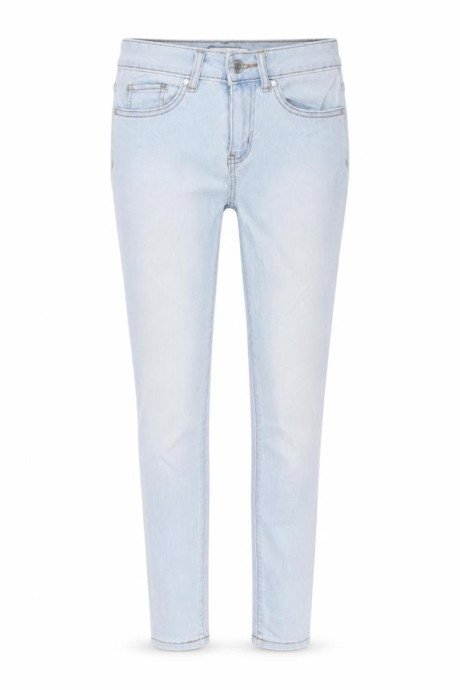 Denim & Co. Womens Blue  Cotton Skinny Jeans Size 8 L26 in Regular Button