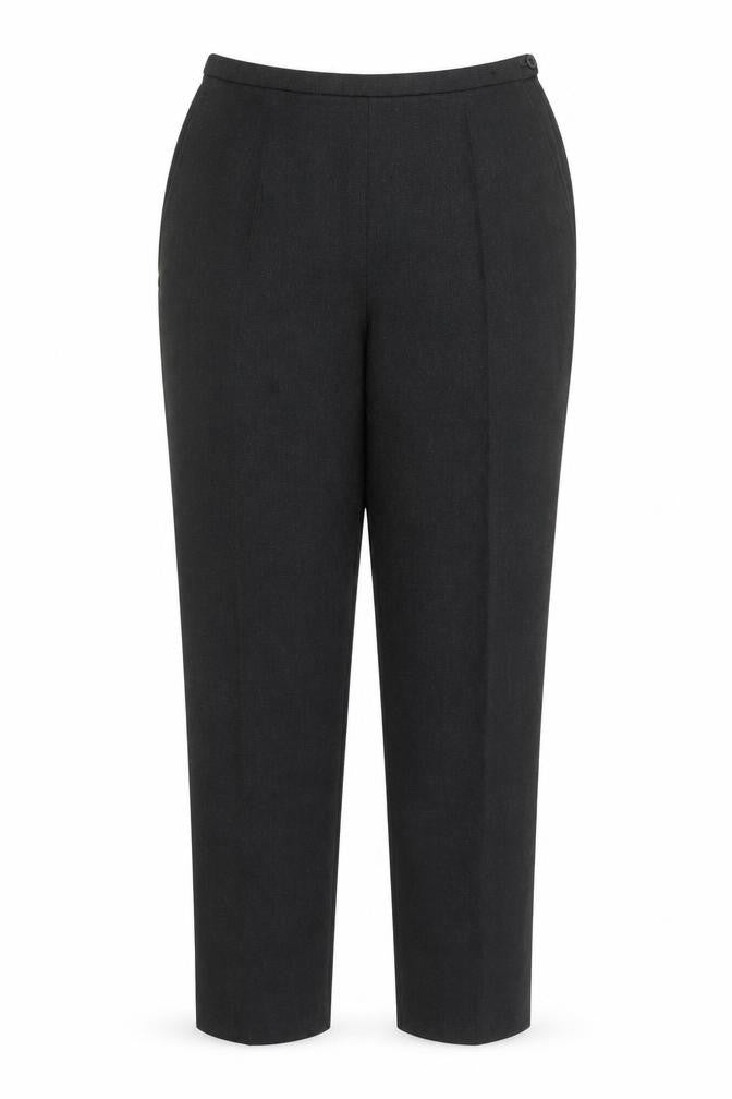 Marks and Spencer Womens Grey  Polyester Dress Pants Trousers Size 12 L22.5 in Regular