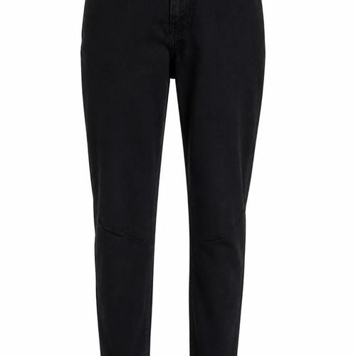 Topshop Womens Black  Cotton Skinny Jeans Size 28 in L26 in Regular Zip