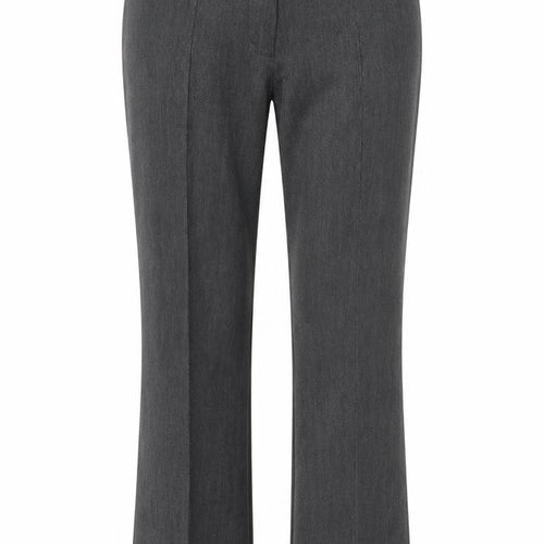 Marks and Spencer Womens Grey  Polyester Trousers  Size 12 L28 in Regular