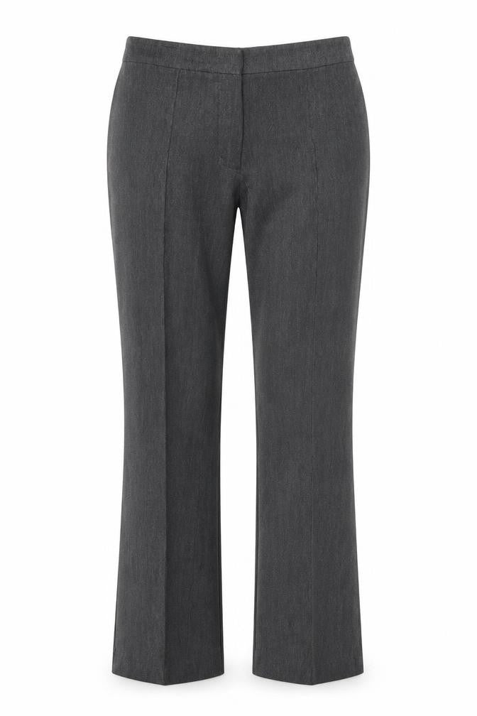 Marks and Spencer Womens Grey  Polyester Trousers  Size 12 L28 in Regular