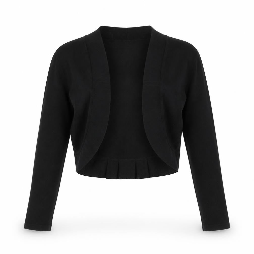Atmosphere Studio Womens Black V-Neck  Viscose Cardigan Jumper Size S