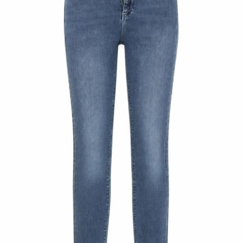 ASOS Womens Blue  Cotton Skinny Jeans Size S L34 in Regular