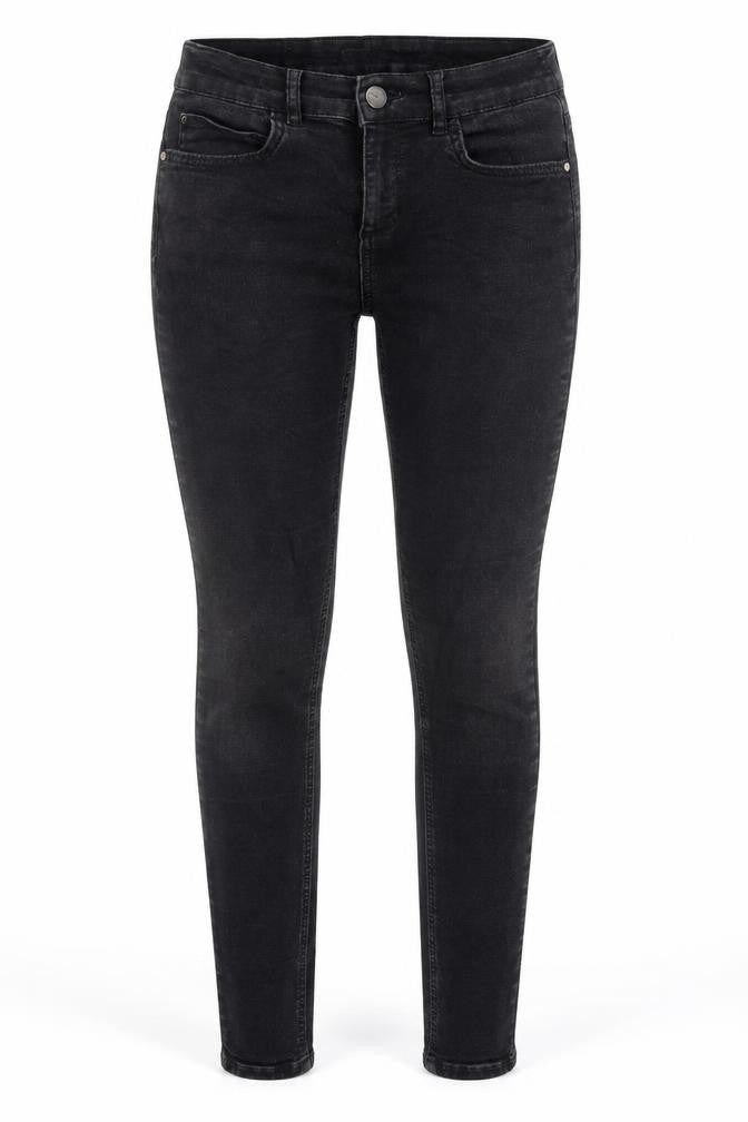 George Womens Black  Cotton Skinny Jeans Size 10 L30 in Regular Button