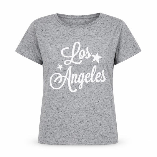 Front view of Primark women’s grey polyester basic t-shirt, size UK 6, round neck