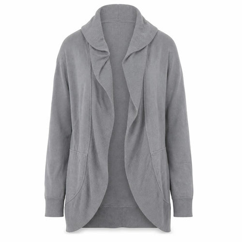 Gap Womens Grey V-Neck  Cotton Cardigan Jumper Size M