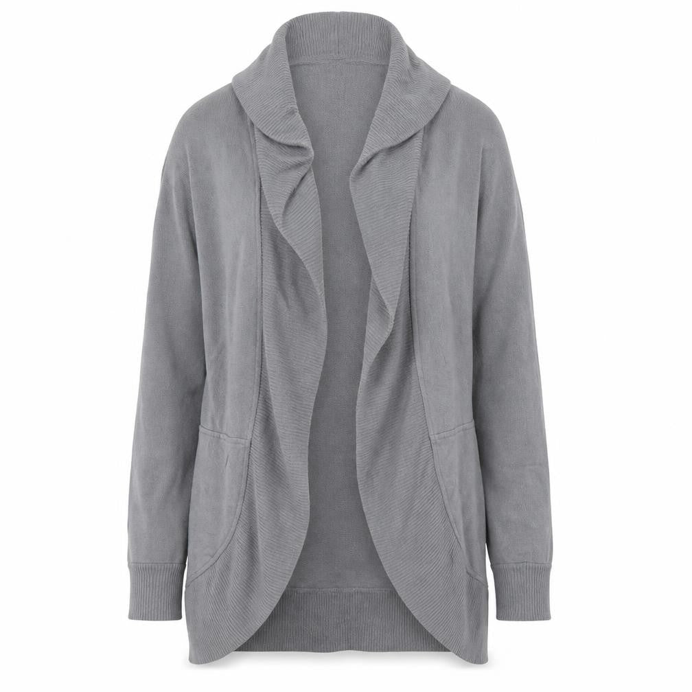 Gap Womens Grey V-Neck  Cotton Cardigan Jumper Size M