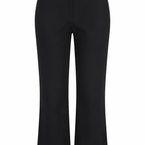 Preworn Womens Black  Polyester Dress Pants Trousers Size 32 L30 in Regular