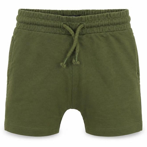 NEXT Boys Green  Cotton Cropped Trousers Size 12-18 Months  Tie