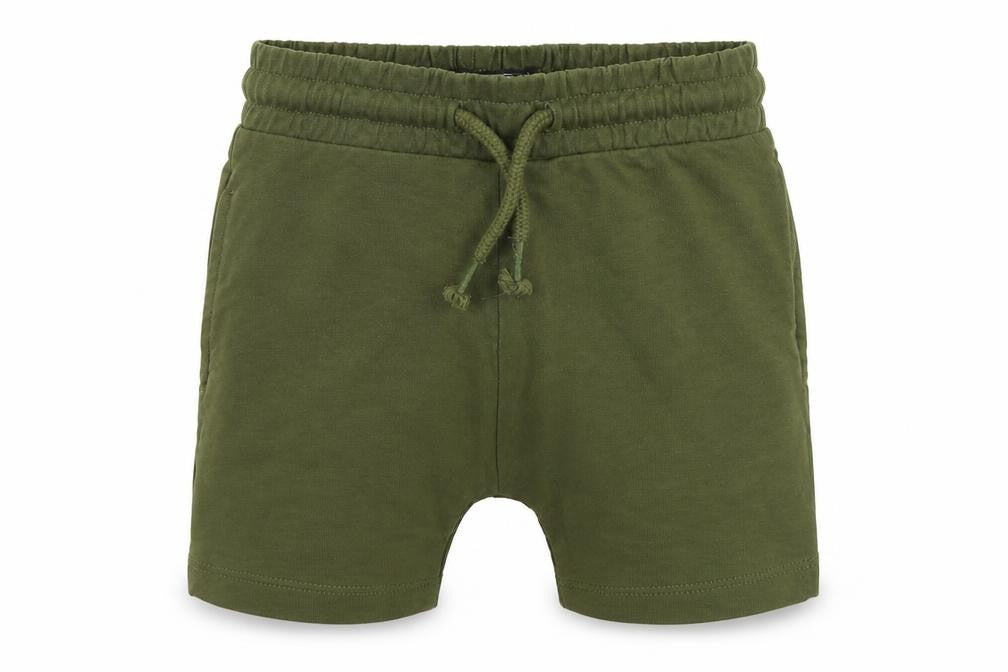 NEXT Boys Green  Cotton Cropped Trousers Size 12-18 Months  Tie