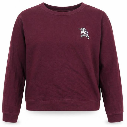 Pull&Bear Womens Purple  Polyester Pullover Sweatshirt Size M  Pullover