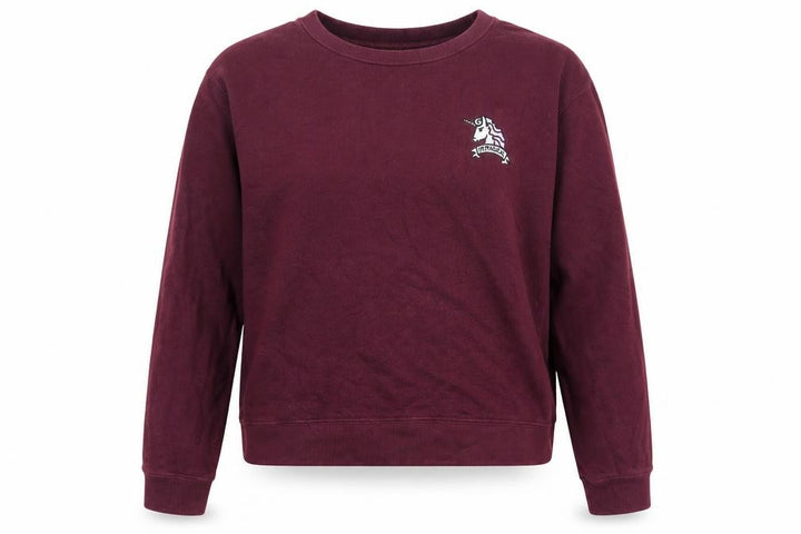 Pull&Bear Womens Purple Polyester Pullover Sweatshirt Size M Pullover