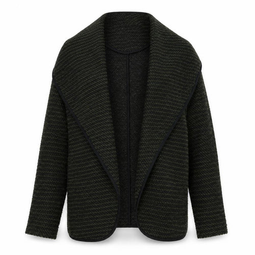 New Look Womens Green V-Neck  Polyester Cardigan Jumper Size 10