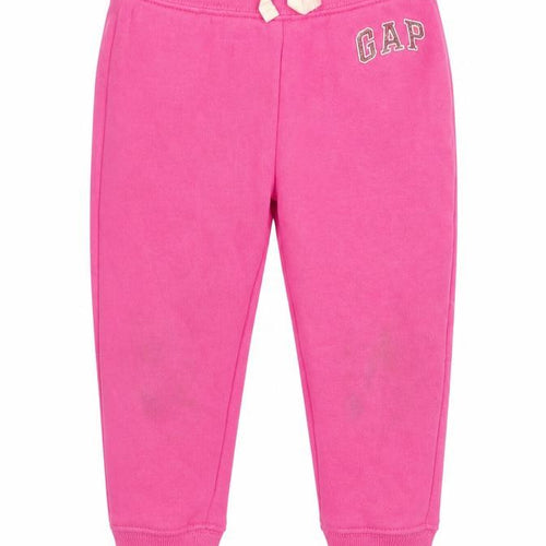 Gap Girls Pink  Cotton Jogger Trousers Size 2 Years  Regular