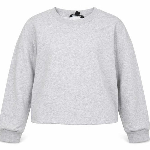 New Look Girls Grey  Cotton Pullover Sweatshirt Size 12-13 Years