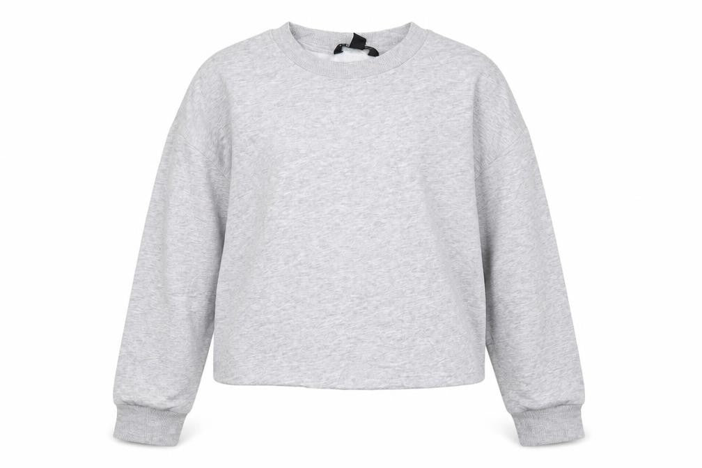 New Look Girls Grey  Cotton Pullover Sweatshirt Size 12-13 Years