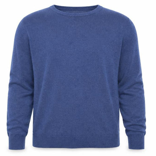 Cedar Wood State Mens Blue Round Neck  Acrylic Pullover Jumper Size XL