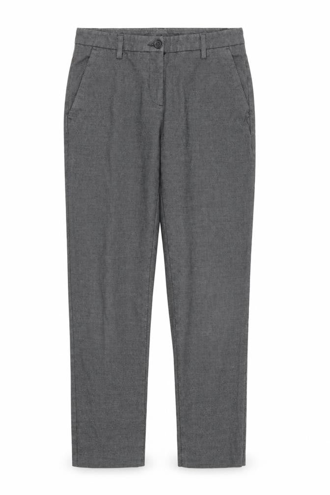 BENETTON Boys Grey  Viscose Chino Trousers  L26 in Regular
