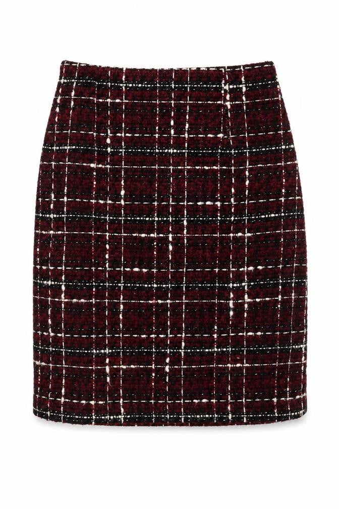 Limited Edition Womens Brown  Acrylic A-Line Skirt Size 8