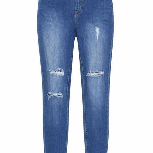 Dotti Womens Black  Cotton Skinny Jeans Size 8 L26 in Regular