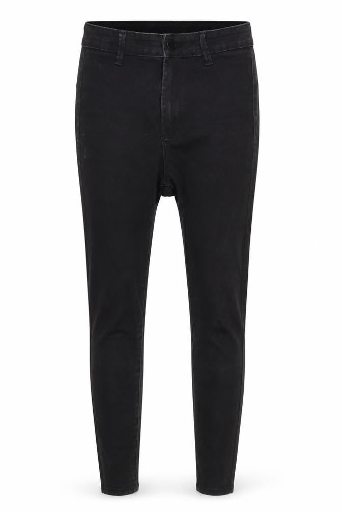 Denim and Co Womens Black  Cotton Mom Jeans Size 8 L25 in Regular Button
